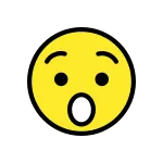 Hushed Face SVG Icon